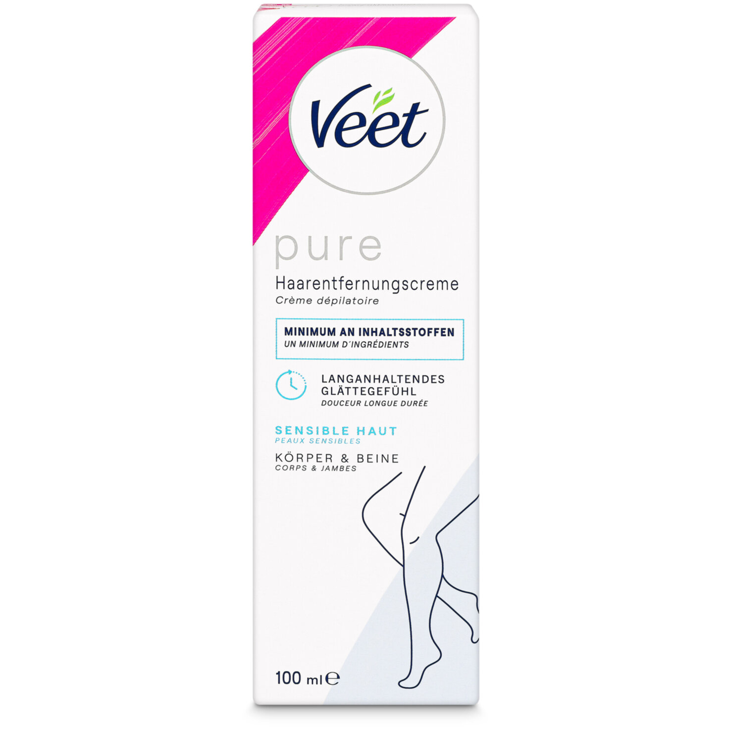 Veet Haarentfernungscreme sensible Haut 100 ml