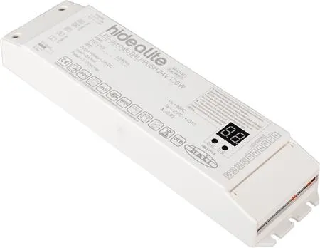 LED-dimtrafo DALI/PUSH 24V 120W For dæmpning af LEDstrip enkeltfarve via Push (230v) eller DALI.