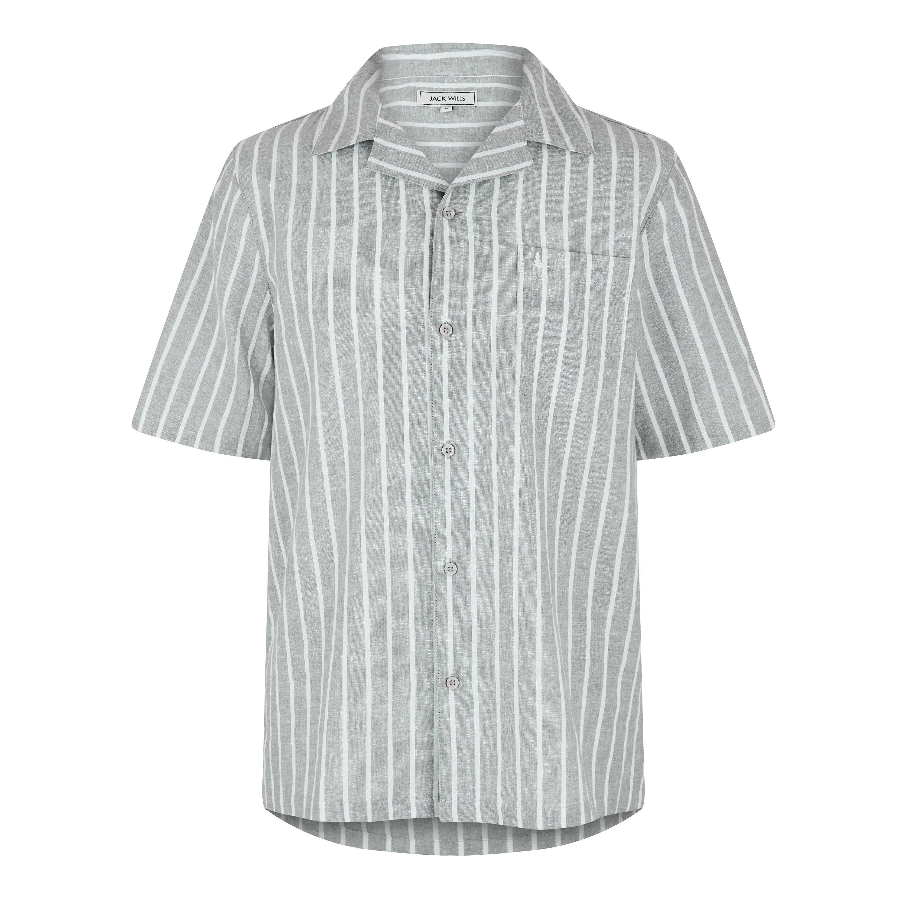 Jack Wills JW Linen Stripe Shirt