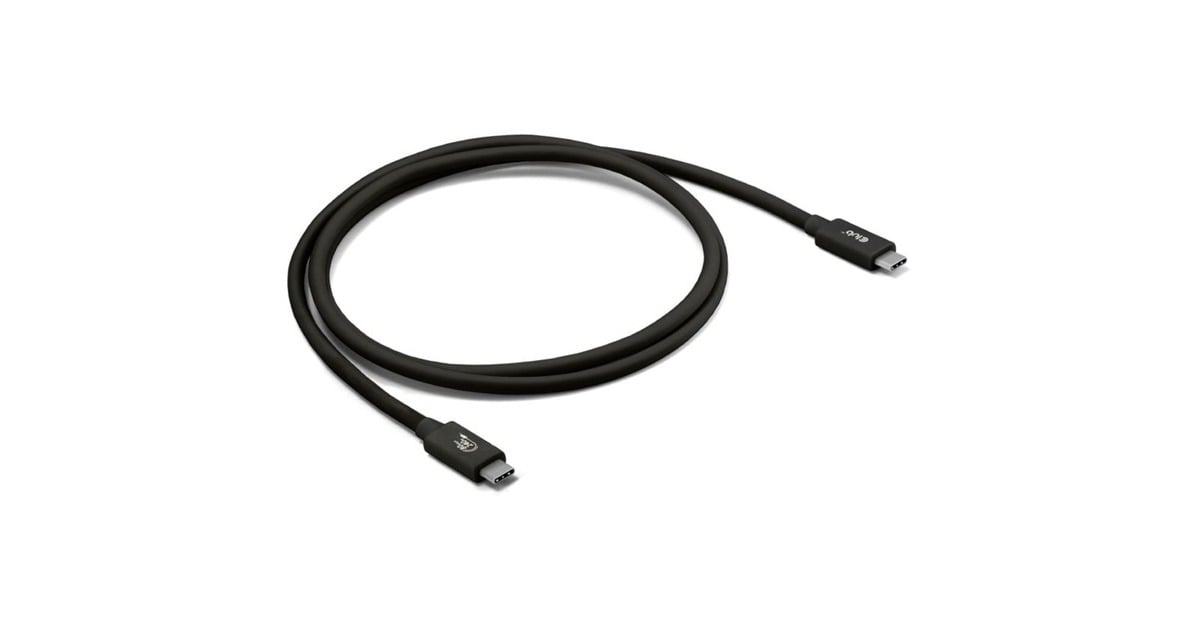 Club 3DUSB-C 80Gbps Certified 240W 8k 240Hz kabel  (Zwart, 1.2m)