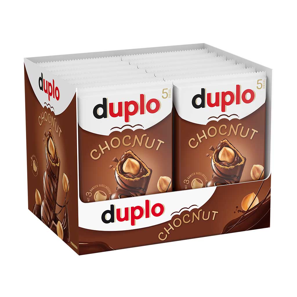 Ferrero Duplo Chocnut 5er Schokoriegel 130g MHD:8.5.25