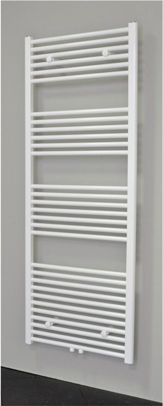 Radiator Sanicare Middenaansluiting Recht 1056 Watt Inclusief Ophanging 160x60 cm Wit