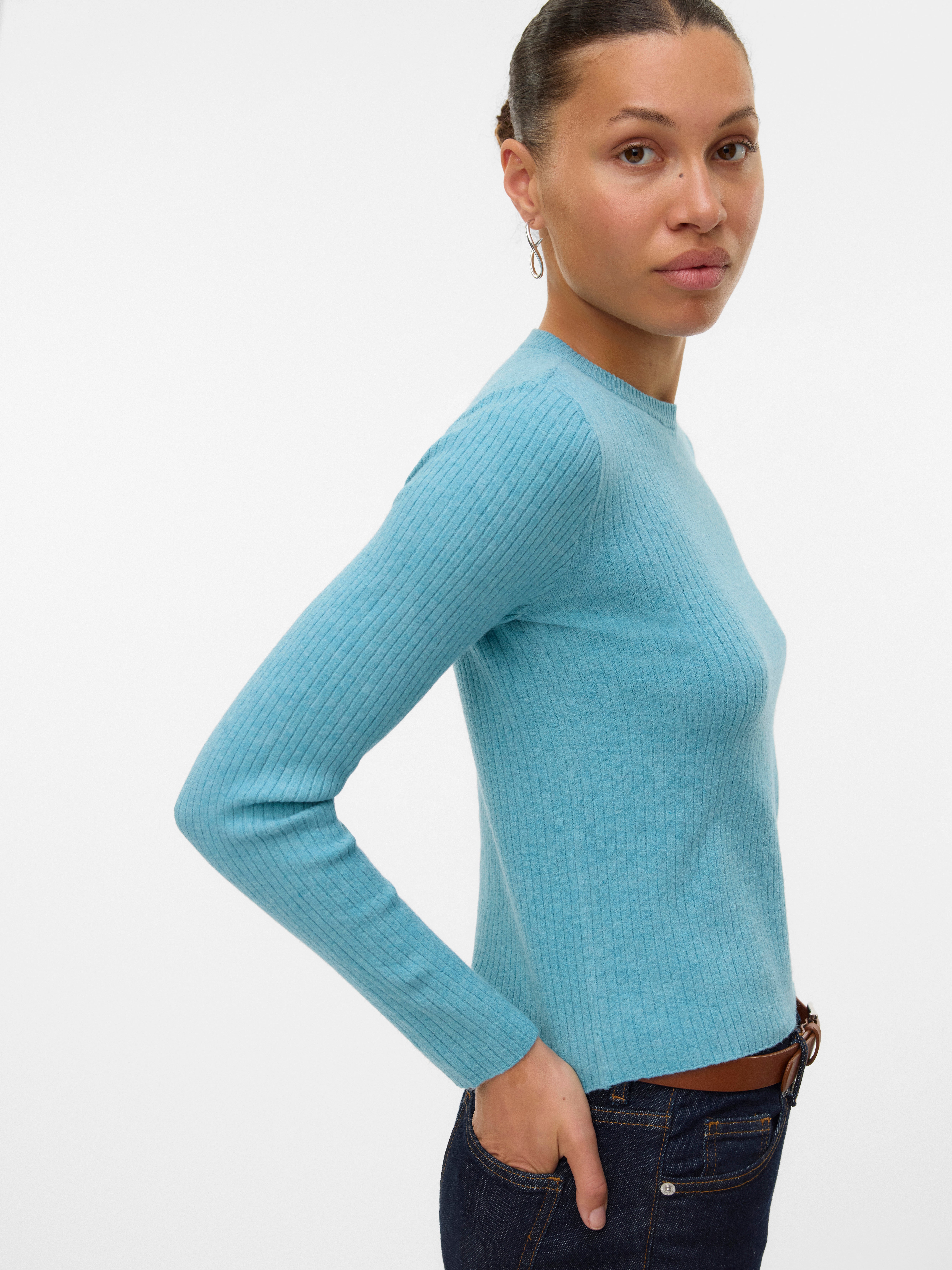 VMFOOLIVE Gebreide pullover
