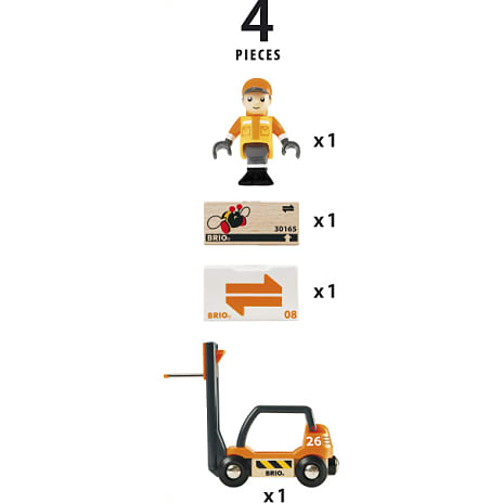 BRIO 33573 Gaffeltruck