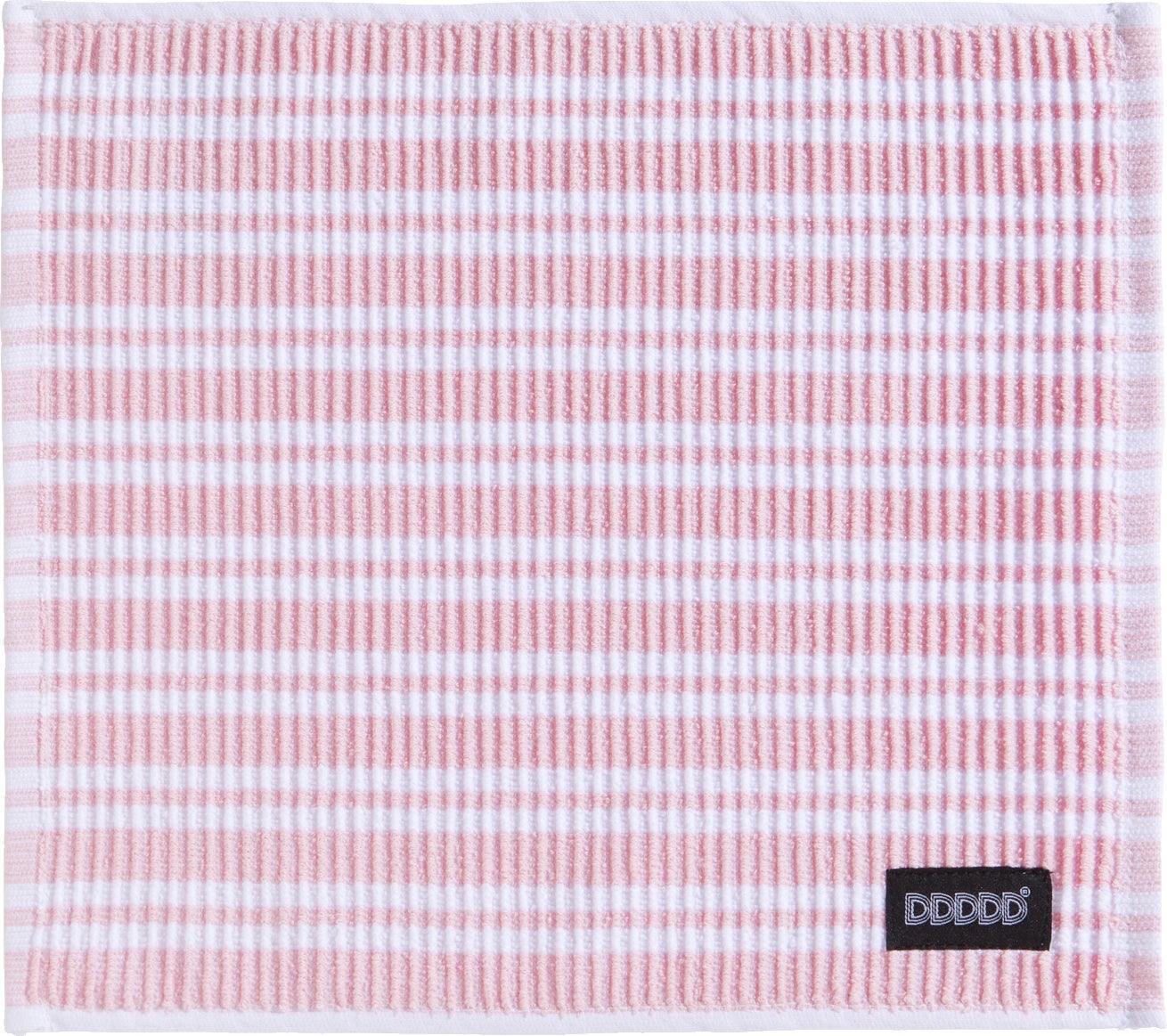 DDDDD vaatdoek Classic Clean roze / wit30 x 30 cm