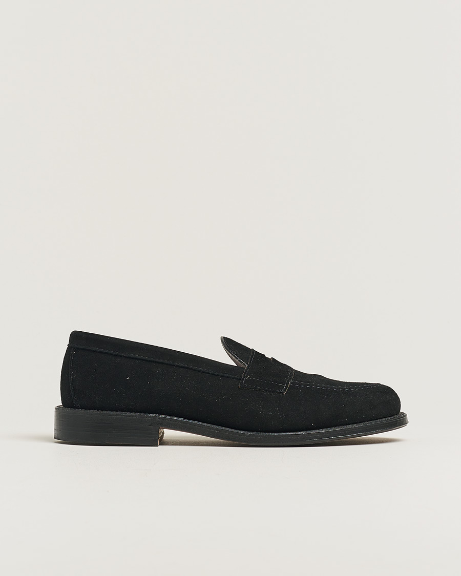 Alden 5737F Penny Loafer Black Suede US7,5 - EU41