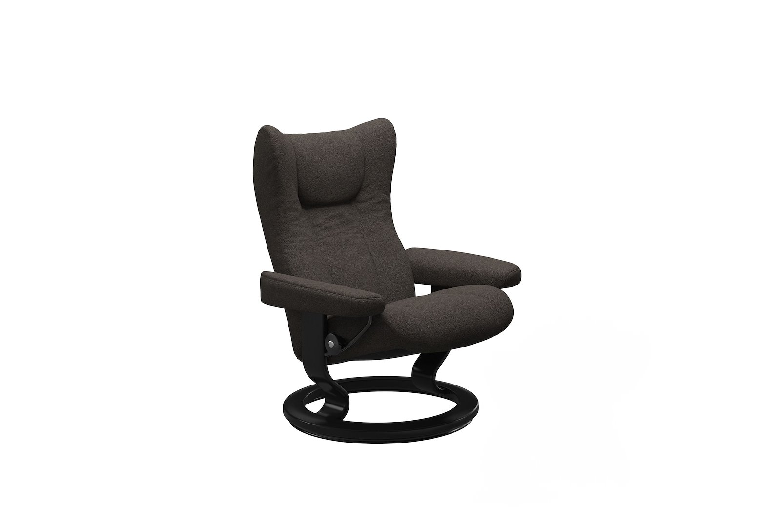 Wing lenestol Tekstil Orchid Brown - Classic - Sort