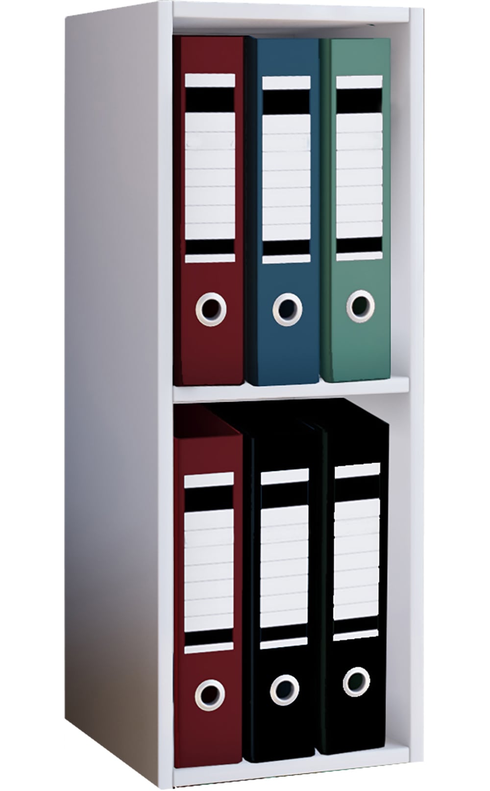 VCM Holz Büro Stand Regal Bücher Ordner Aktenregal Ordnerregal Bücherregal Offas 2f