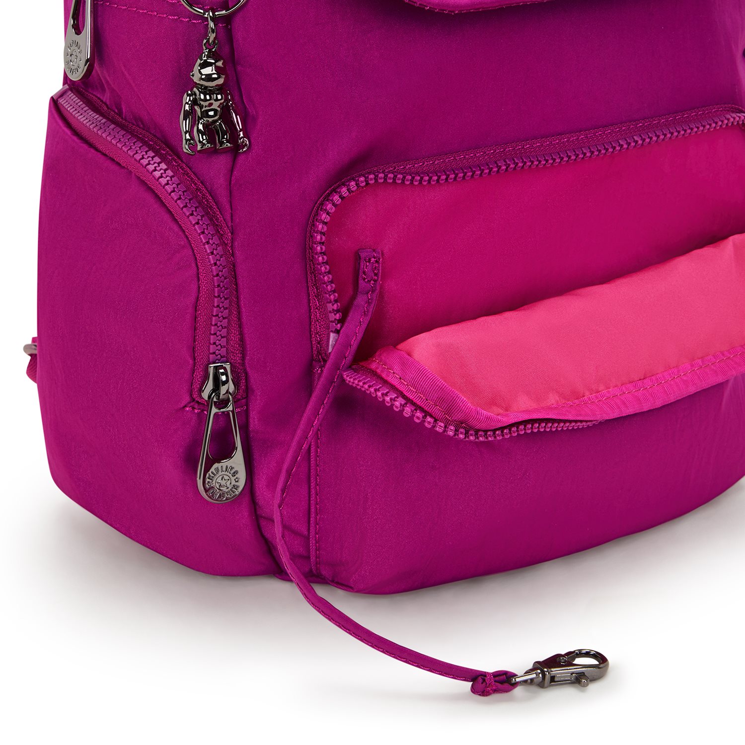 Kipling City Zip S fuchsia night