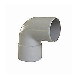 Coude de gouttière 87° MF 16 gris Interplast