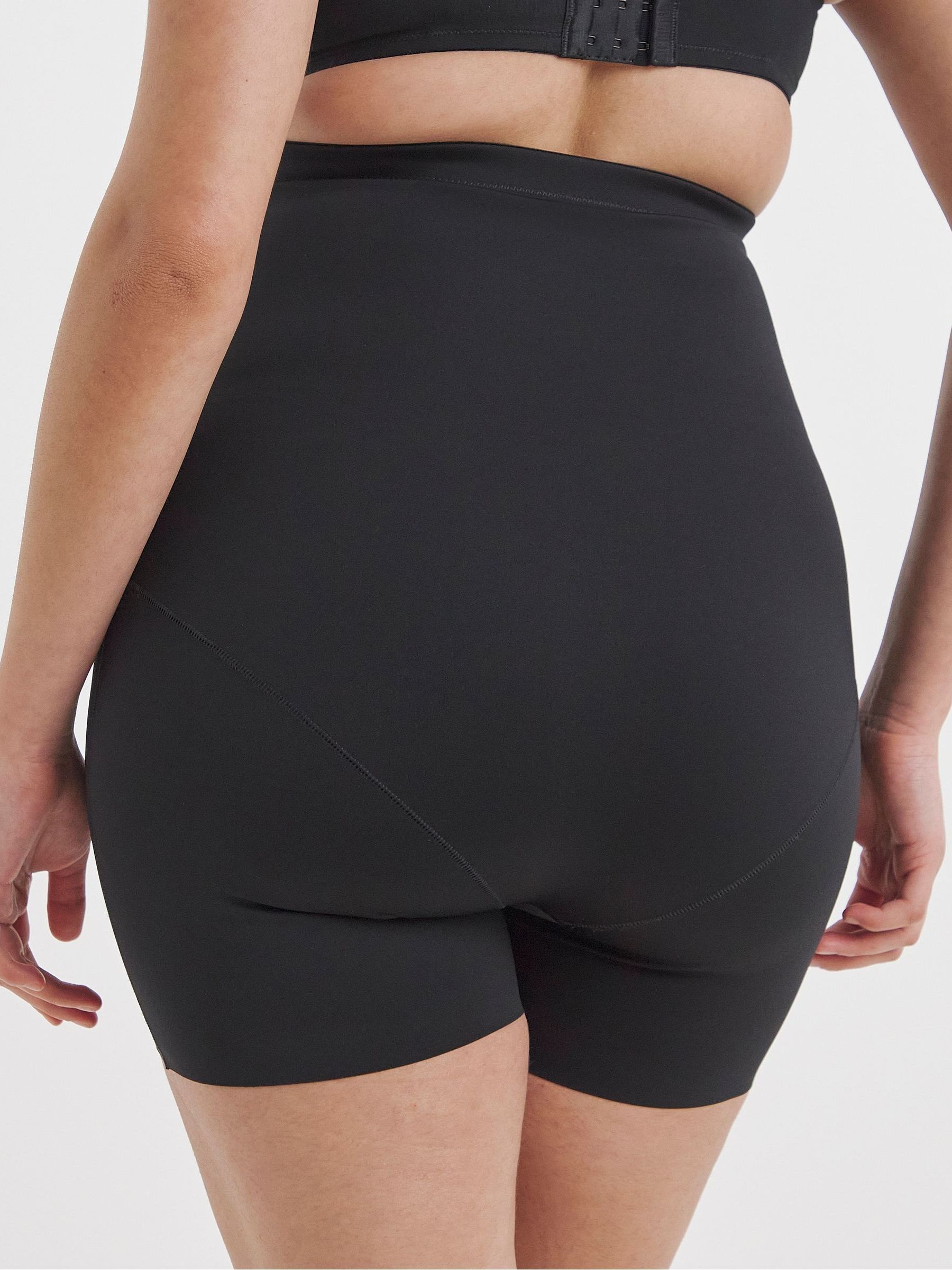 Zwart - Simply Be Magisculpt Ella Lace Thighshaper Frim Control Shapewear & solutions