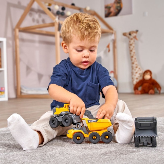 Dickie - Volvo Construction Spielset