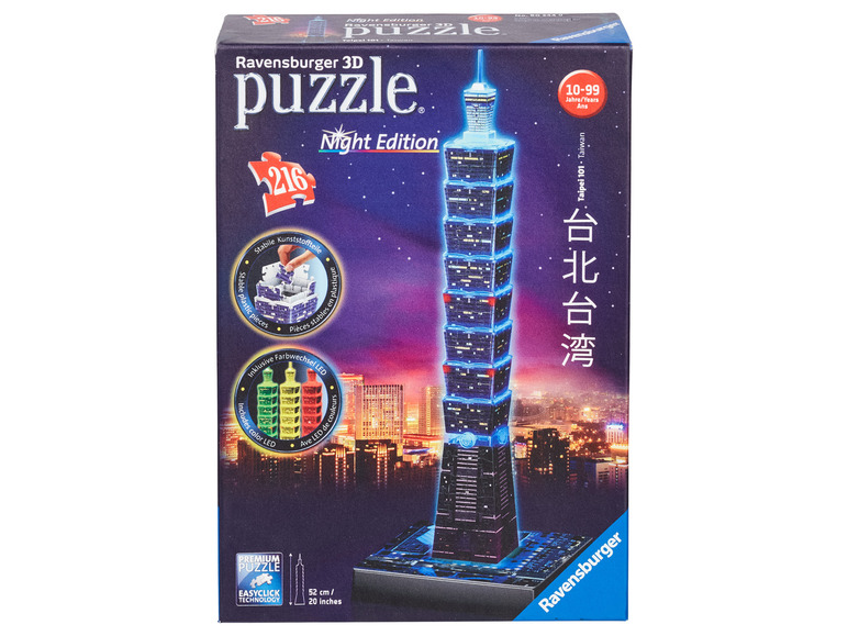 3D-puzzel night edition
