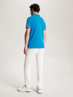 Polo Slim Fit com Detalhe de Logo