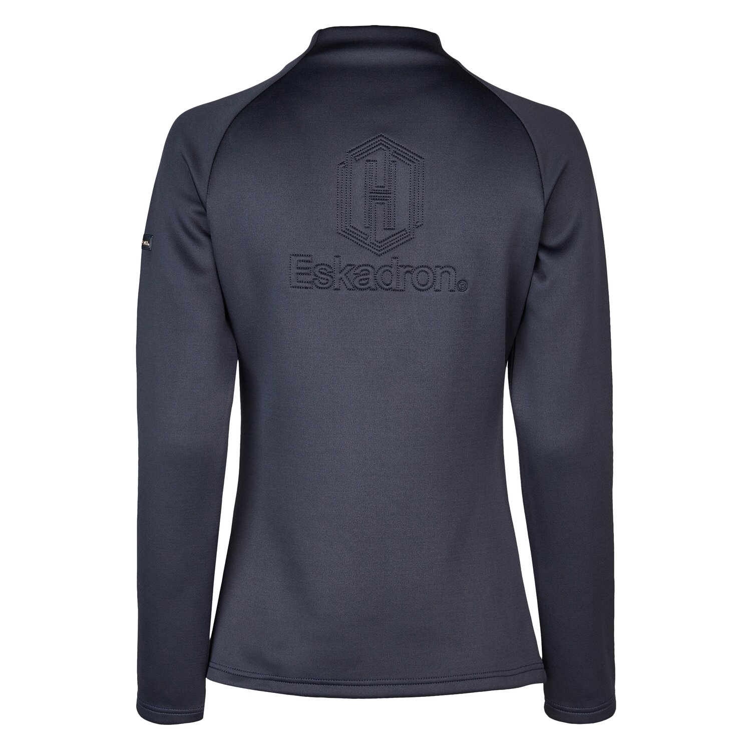 ESKADRON Heritage Langarmshirt Half-Zip  - navy