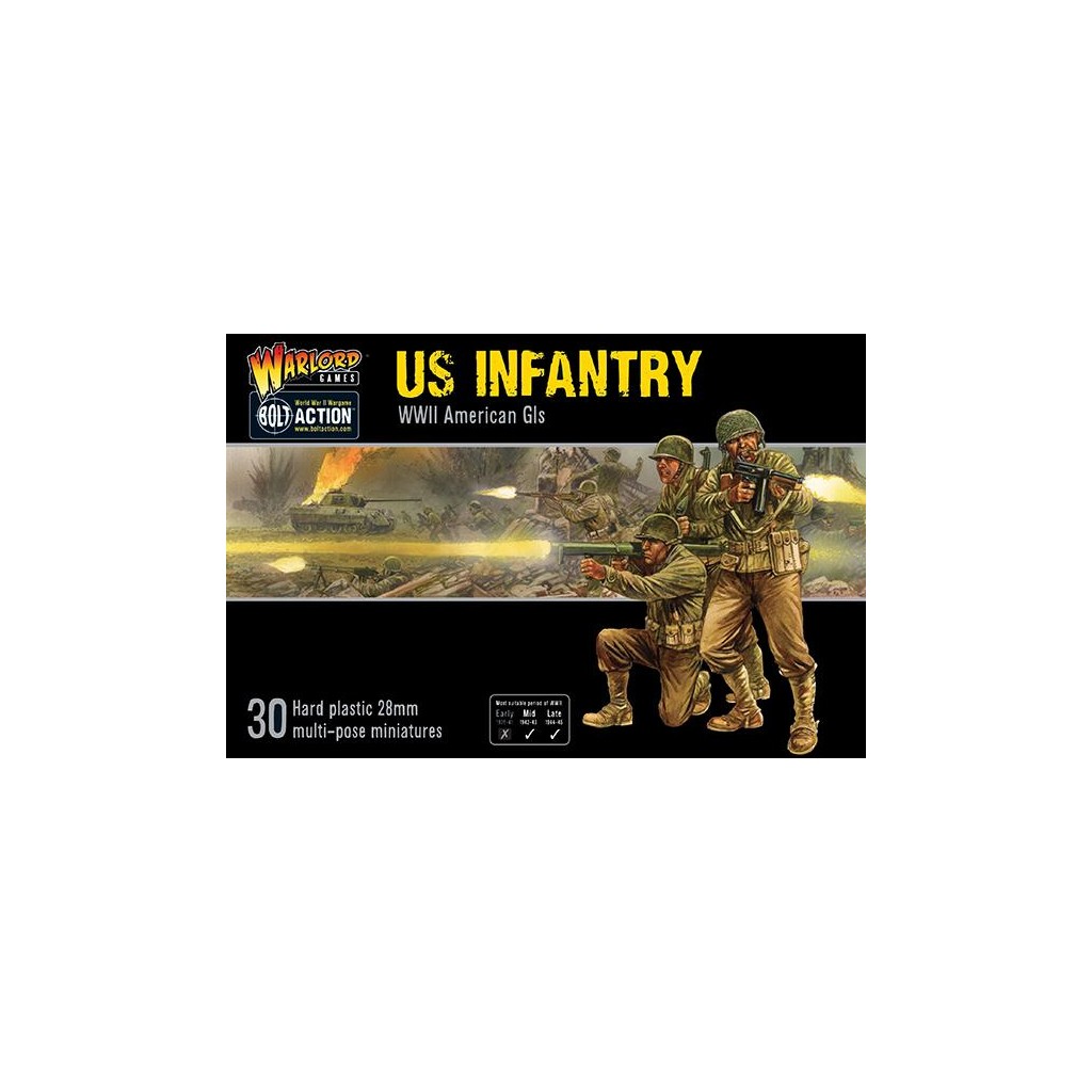 Bolt Action - US Infantry - WWII American GIs