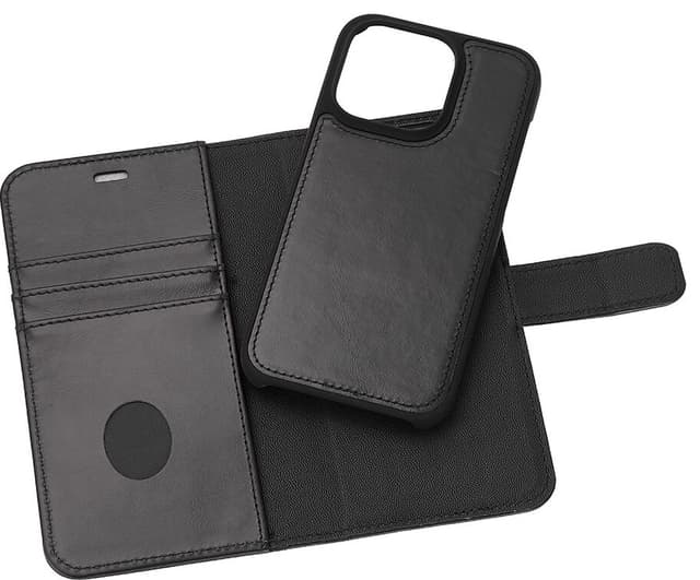 Radicover 2-i-1 wallet case til iPhone 14 Pro (sort)