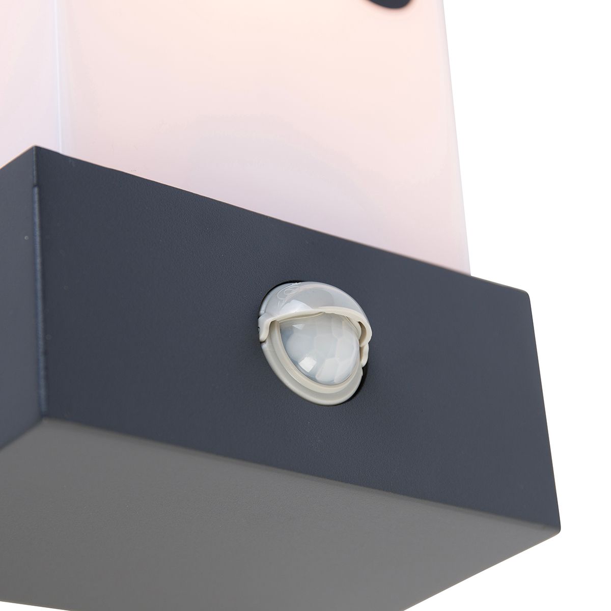 Buiten wandlamp donkergrijs IP44 bewegingssensor - Tide