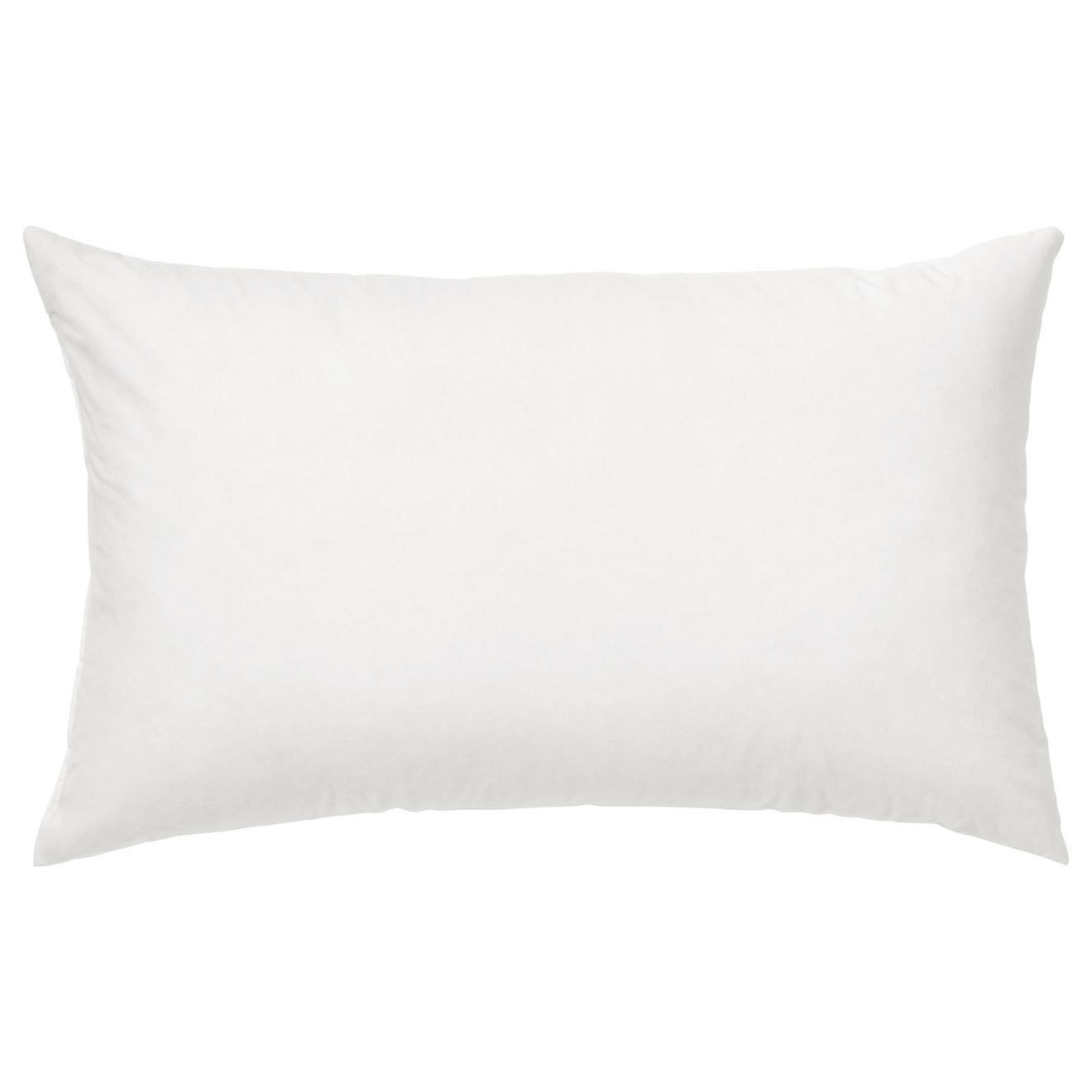 Febronie Garnissage de coussin blanc - 50x30 cm
