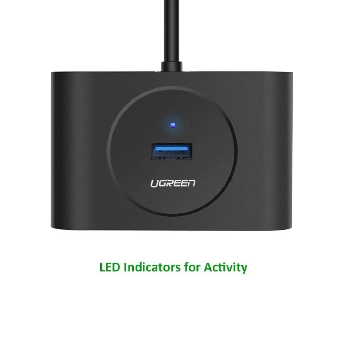 Wewoo Hub USB 2.0 - 4 Ports USB 3.0 - Noir