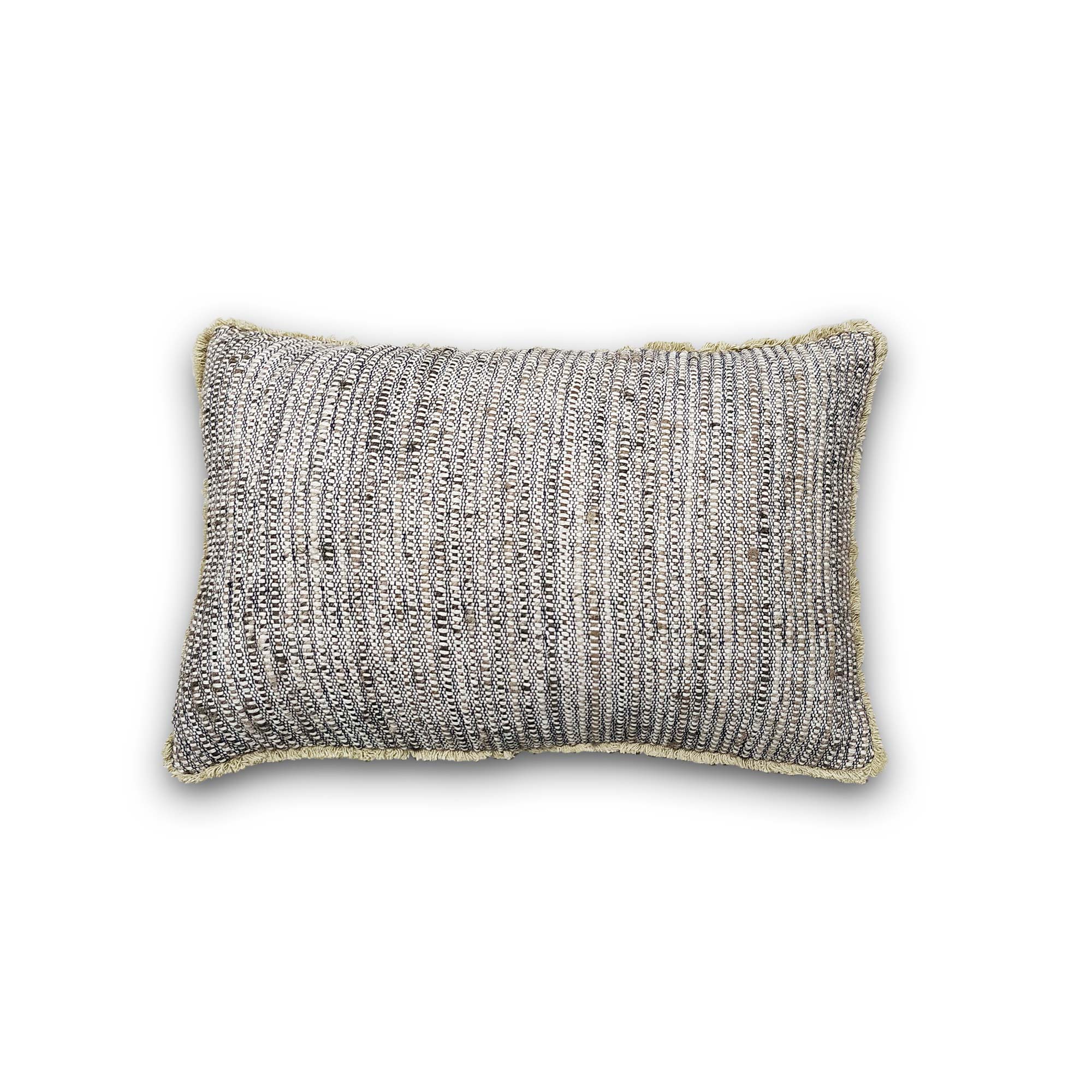 Kissen Grautöne, H 40 cm, B 60 cm von fischer's lagerhaus