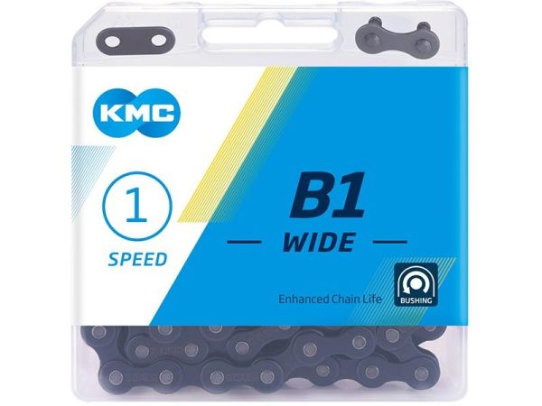 KMC B1 Wide Black Kæde, 112 Link