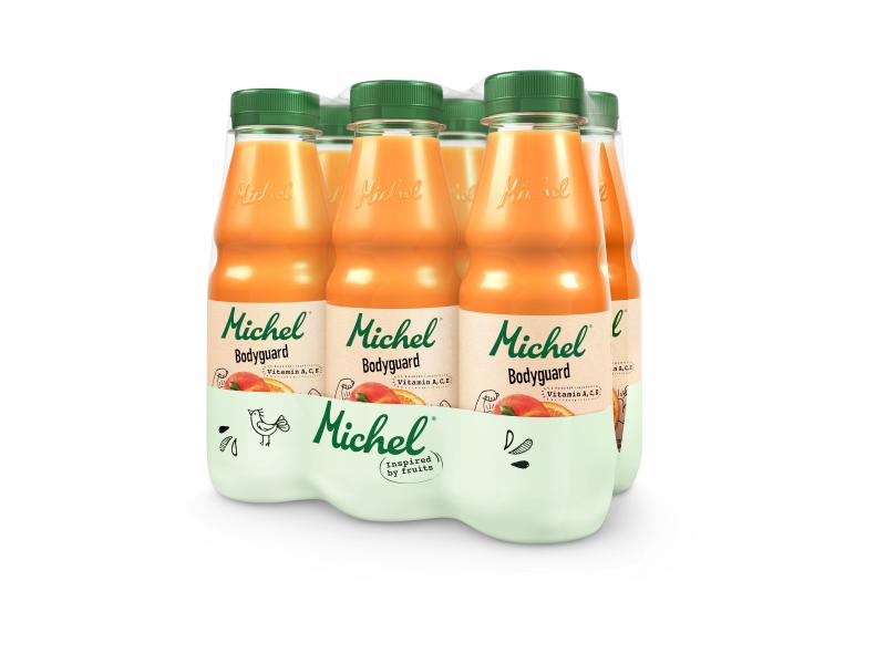 Michel Säfte Bodyguard 6 x 0.33 l Multivitaminsaft aus fairem Handel