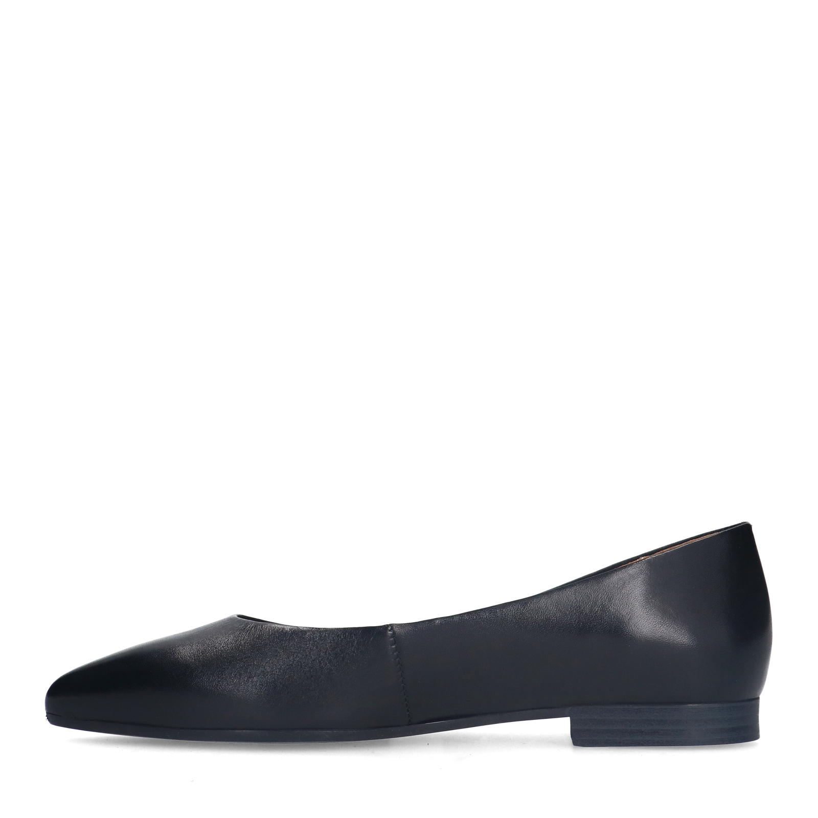 Zwarte leren loafers