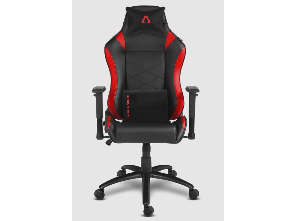 CADEIRA GAMING ALPHA GAMER AGATENA-ATENA - PRETO/VERMELHO