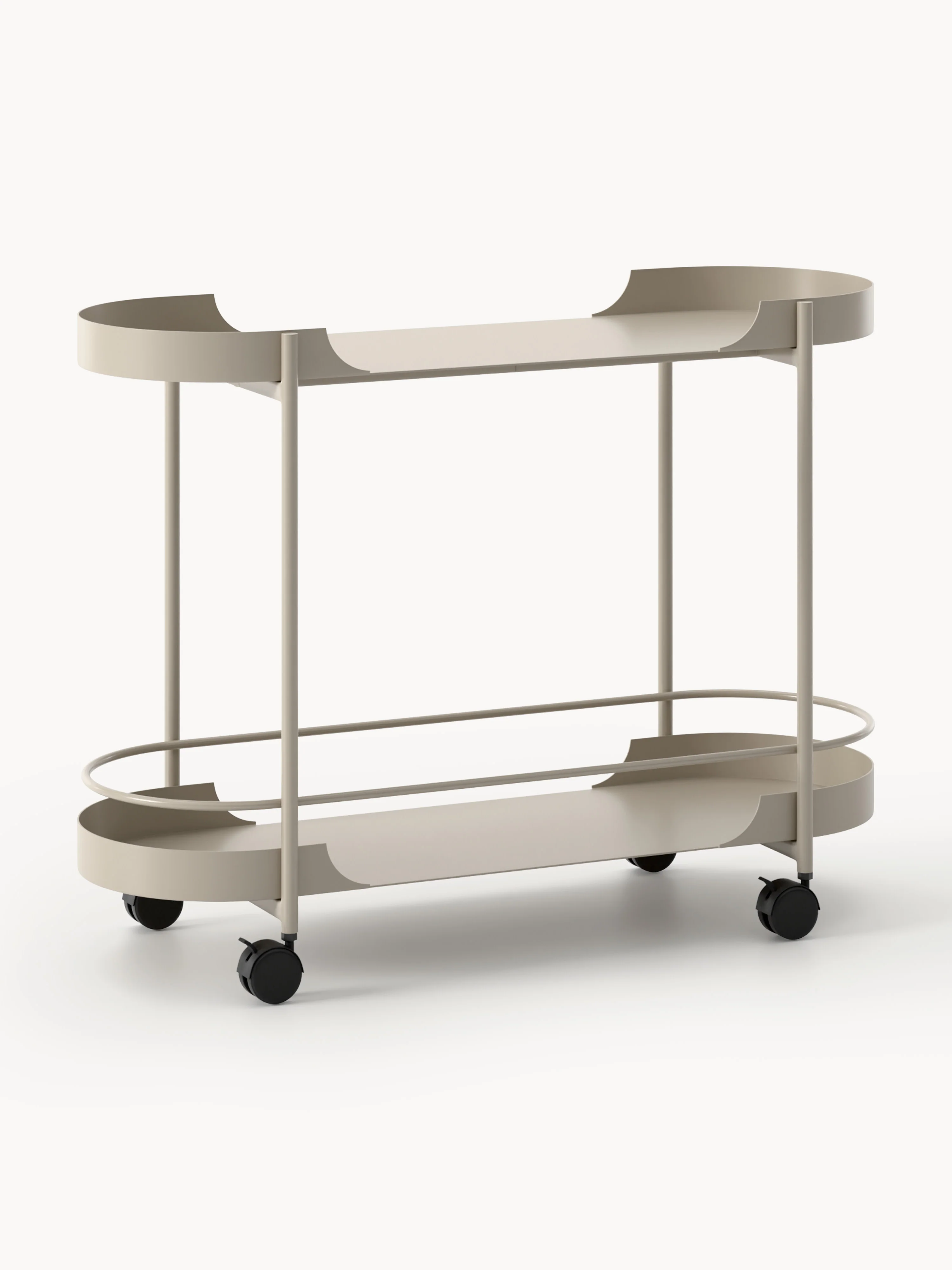 Metalen barcart Taru