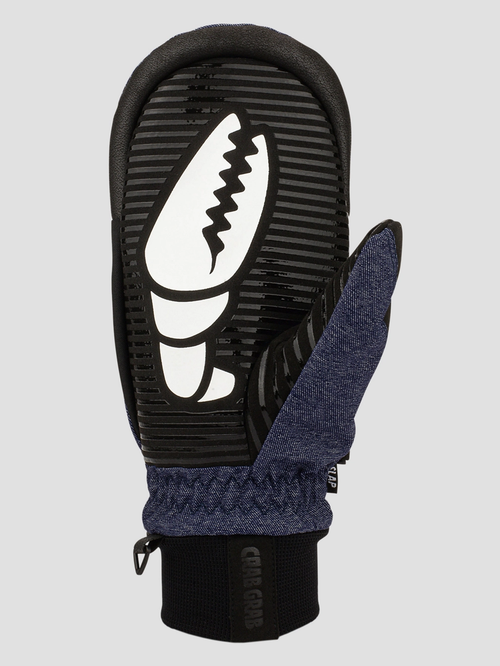 Crab Grab Slap Mittens denim