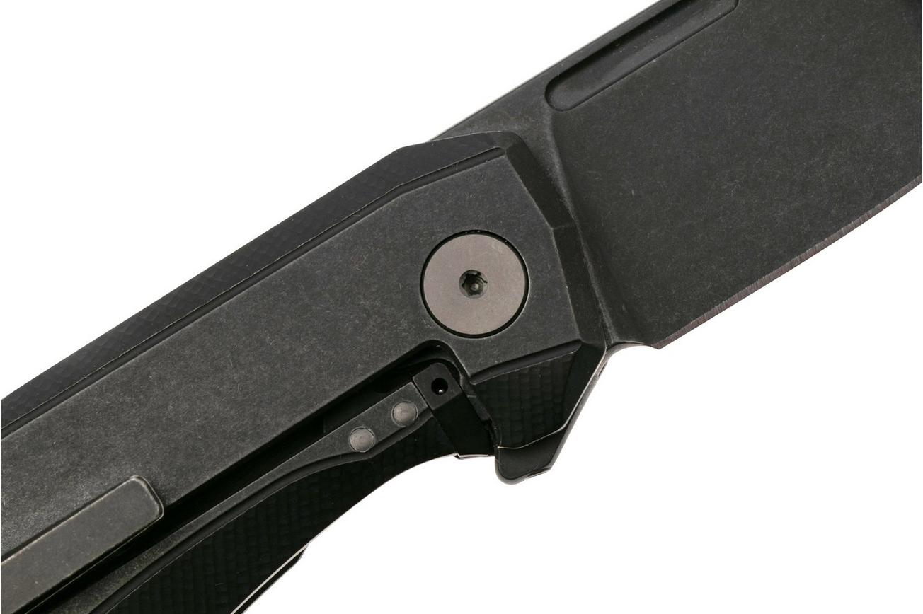 LionSteel Nano NA01-NB CPM MagnaCut, Old Black Nebula FatCarbon zakmes
