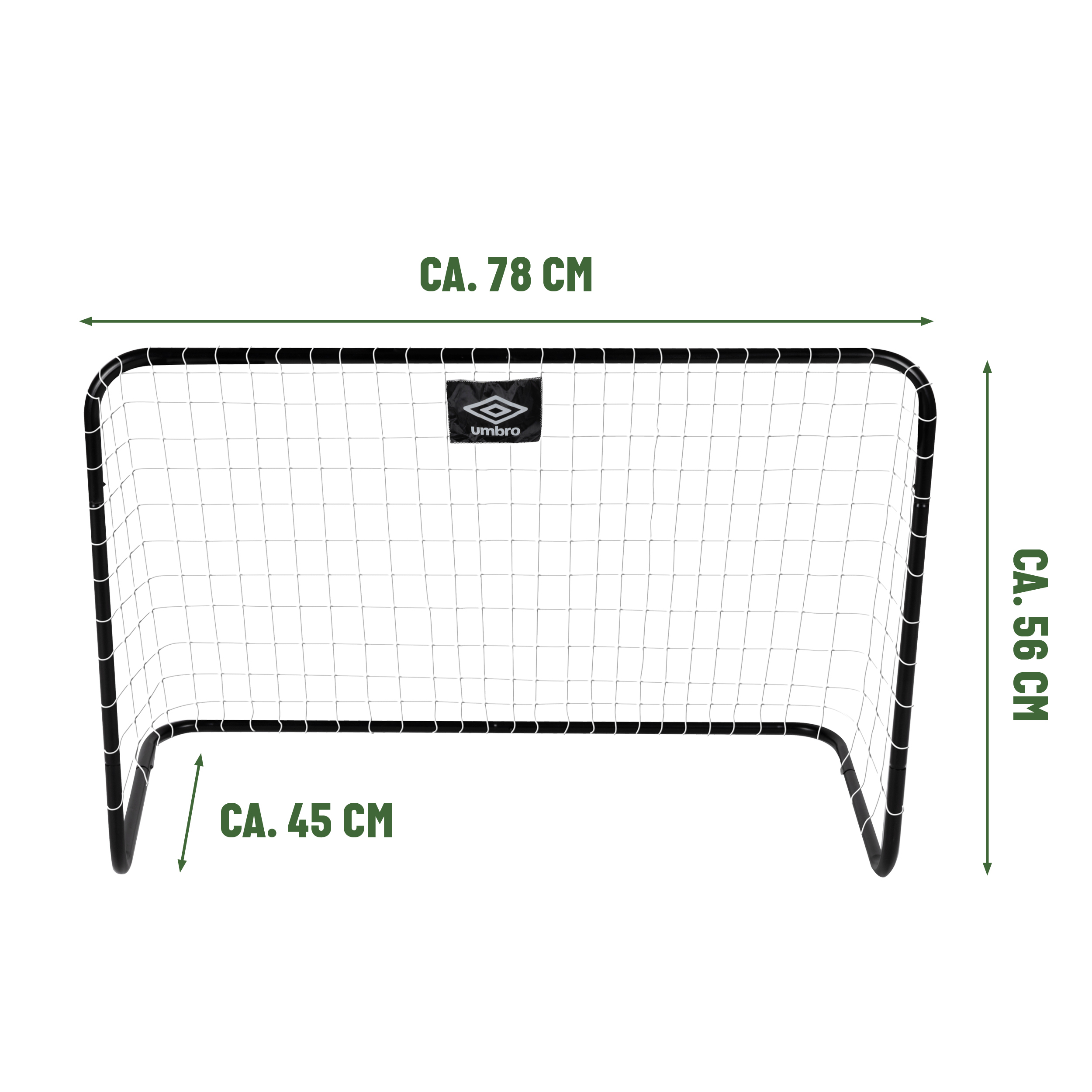 Fussballtor 78 x 56 cm 2er Set