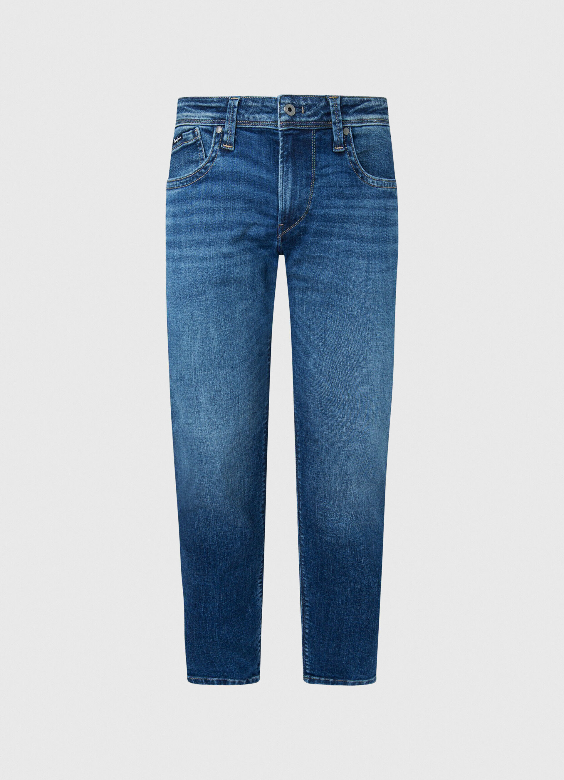 Calça jeans Hatch Fit Slim com cintura baixa - jeans