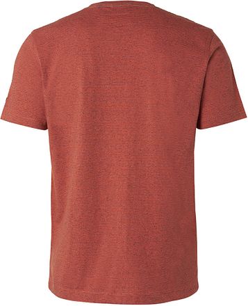 No Excess T-Shirt Streep Melange Rood 19350221SN-192 kopen