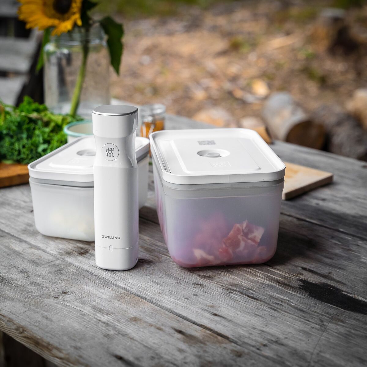 Fresh & Save vakuum startsett 7 deler, plast