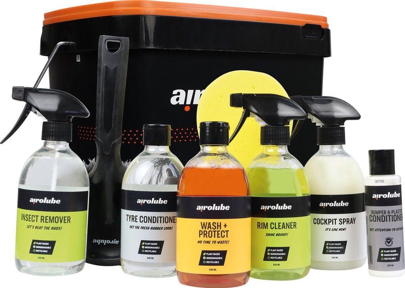 Airolube - Cleanest Car Essentials - 9-Delig - Emmer - 8 Liter - Auto Verzorgingsproducten