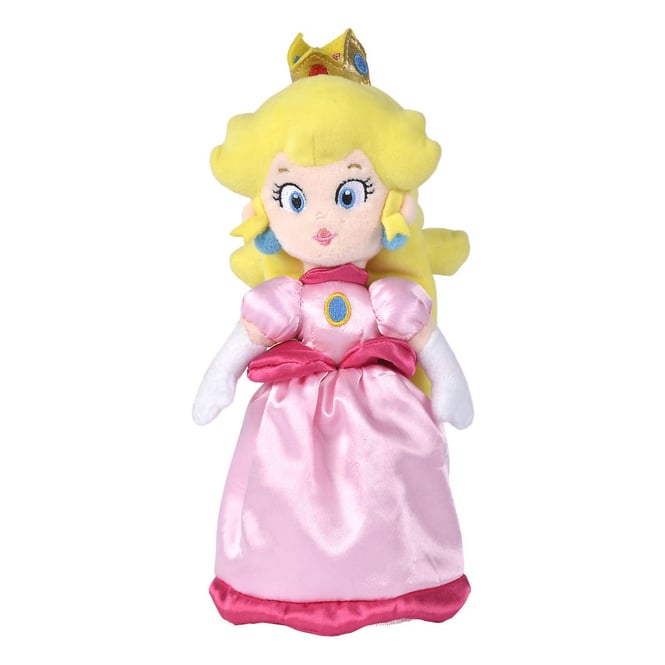 Super Mario - Plüschfigur - Peach - ca. 27 cm