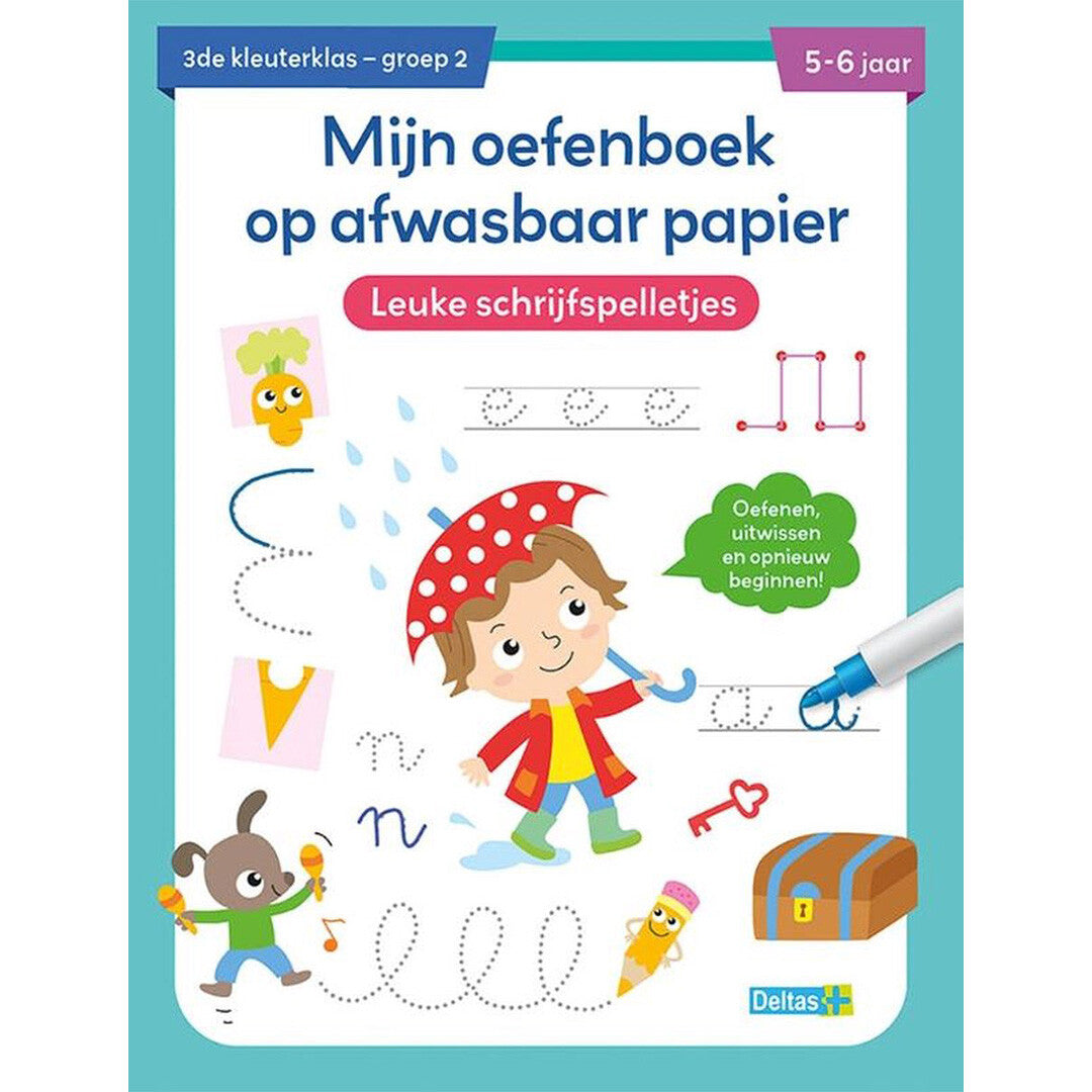 Uitgeverij deltas leuke schrijfspelletjes