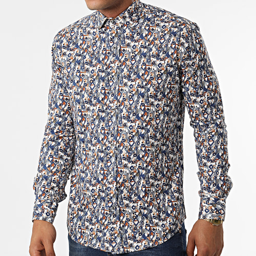 Chemise Manches Longues Y-3618 Bleu Marine