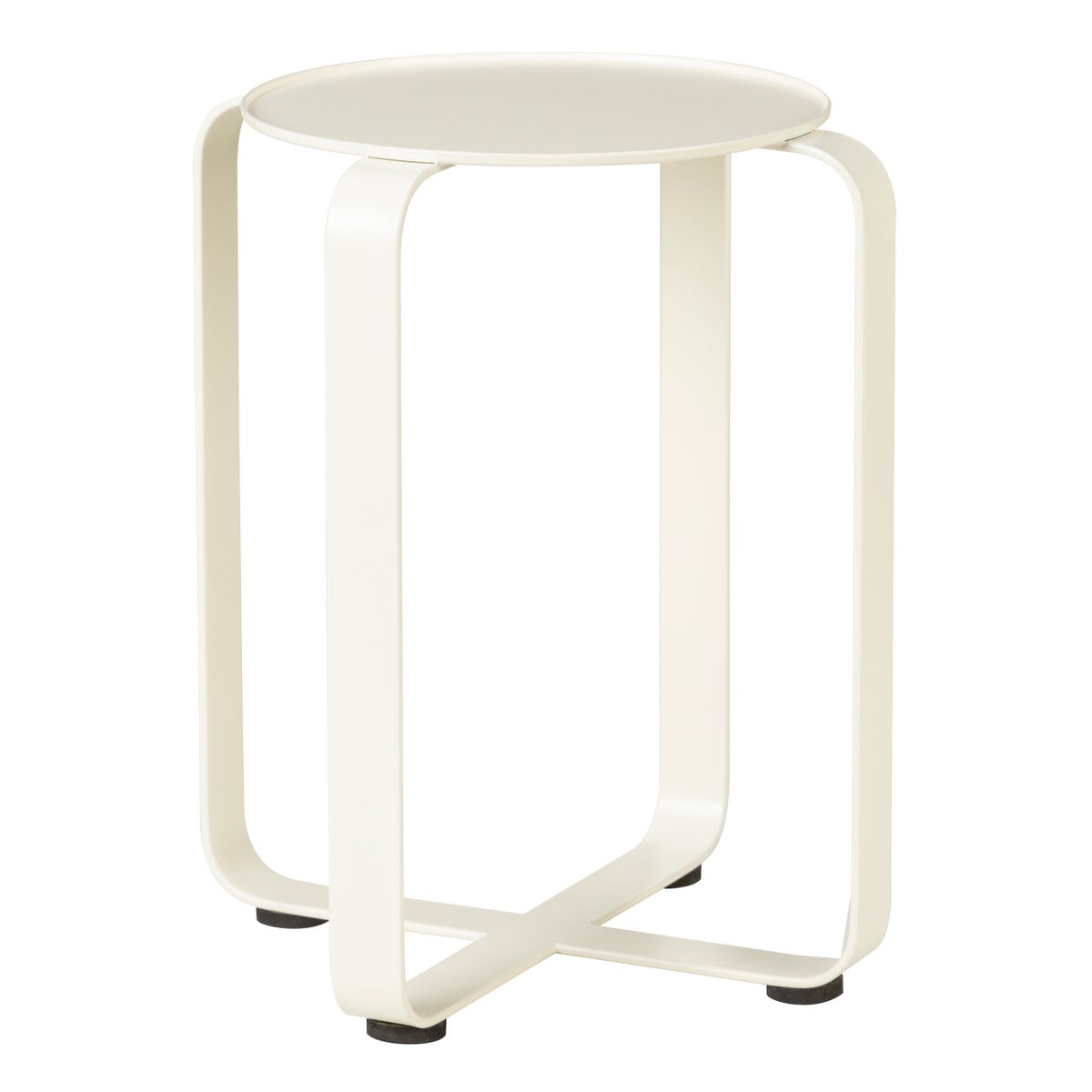 Scheurich Avignon 27, plantenstandaard/bloemenstandaard/bloempotstandaard/sokkel van metaal, kleur: Wit Mat, 23,2 cm diameter, 27,3 cm hoog, 14,9 l inhoud.
