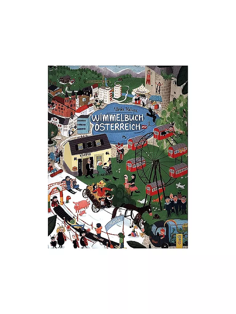 G & G VERLAG Wimmelbuch Österreich keine Farbe