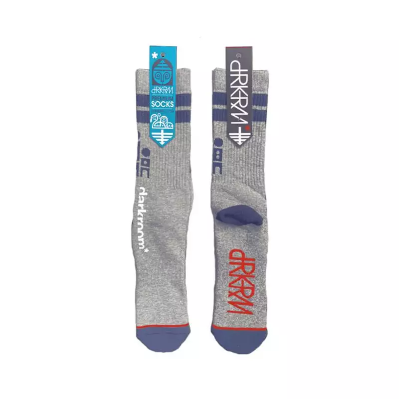 Chaussettes skate DARKROOM Rapture Gris