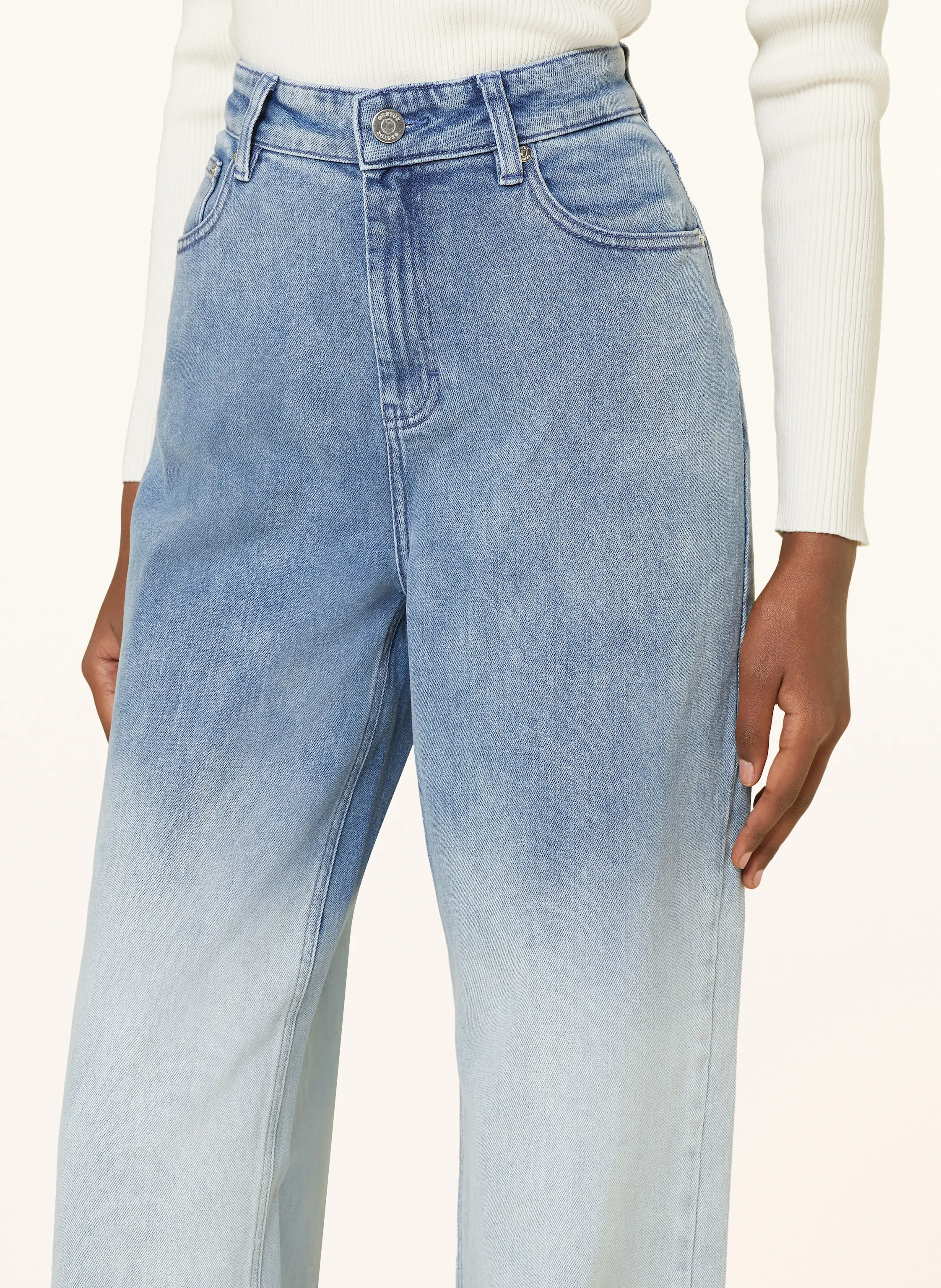 GESTUZ Straight Jeans BEBBIEGZ
