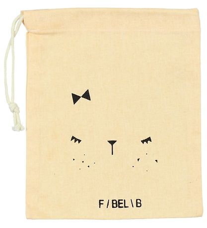 Fabelab Schmusetuch - Bunny Cuddle - Elfenbein/Grau