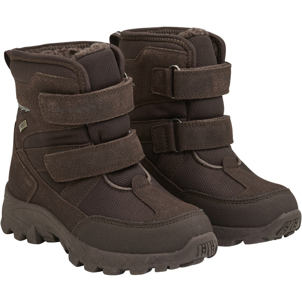 Køb En Fant Chocolate Brown Støvler Velcro Tex