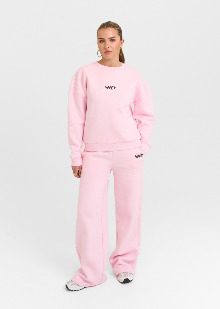SNCE sweatpants lichtroze