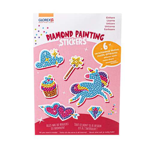 GLOREX Diamond Painting Sticker Sets