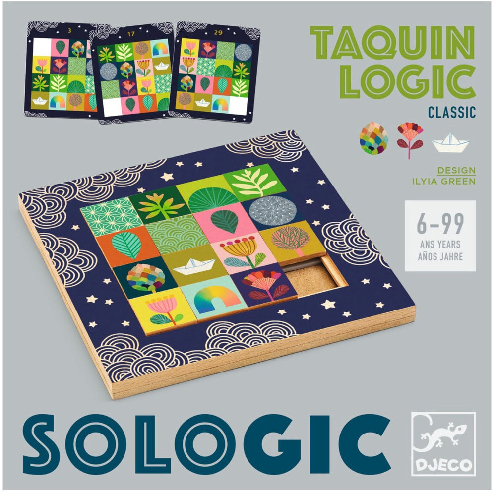 Køb Djeco Spil Sologic, Taquin Logic