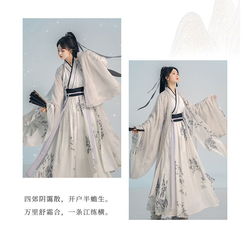 Francoix - Print Hanfu Kostuumset